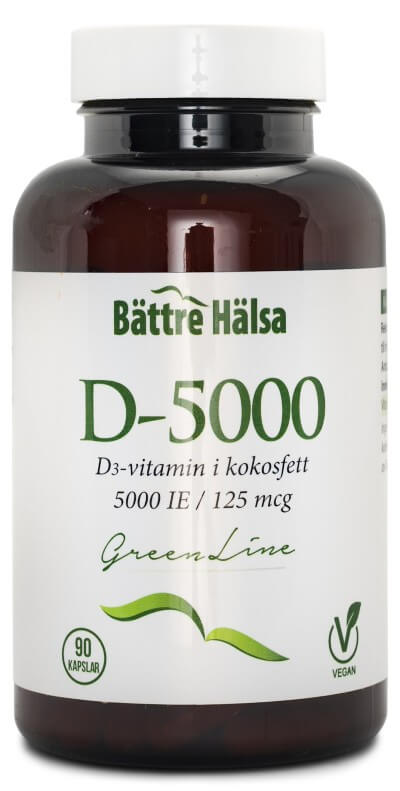 D-5000 vegan - Bättre Hälsa